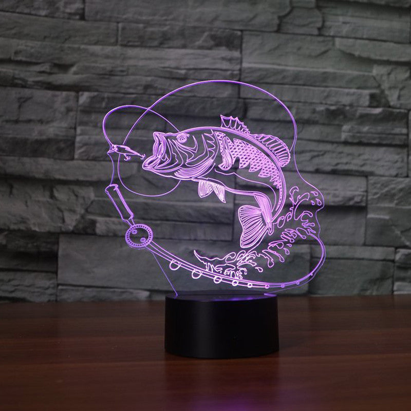 Large Mouth 3D LED Night Light